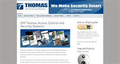 Desktop Screenshot of kmthomas.com