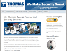 Tablet Screenshot of kmthomas.com